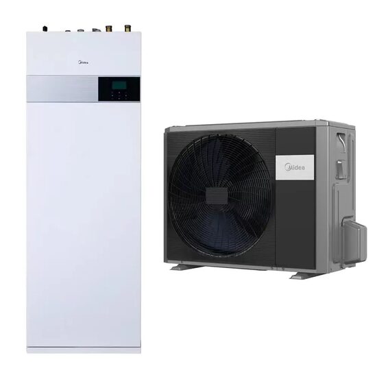 Midea M-Thermal 10kW ar iebuvētu karstā ūdens tvertni 190L MHA- V10W/D2N8-B2